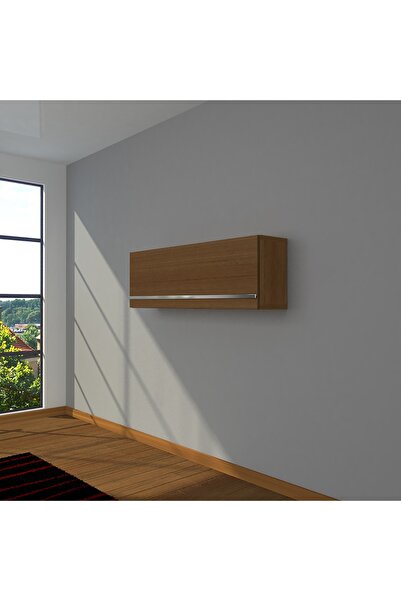 Decoraktiv Yatay Üst Modül Mdf- Ceviz - Siyah