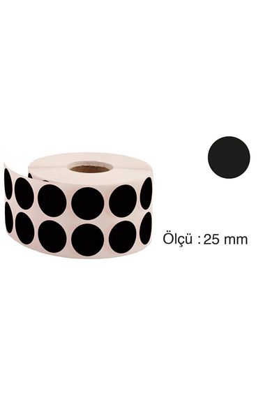 Tanex ( 25 Mm ) Black Dot Label ( 6 Pieces )