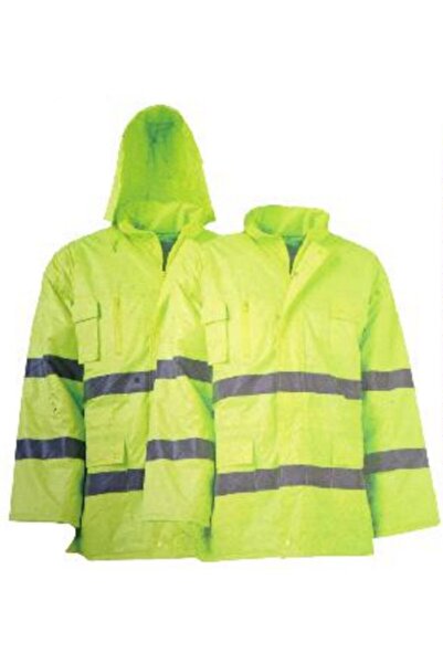 Junior Fosforlu Parka Yeşil L Beden