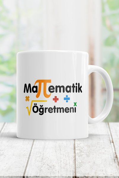 WixelArt Matematik Öğretmeni Kupa Bardak