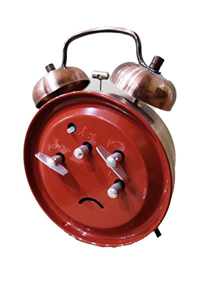 Vegans 868 Nostalji Tavuklu Kurmalı Masa Saati