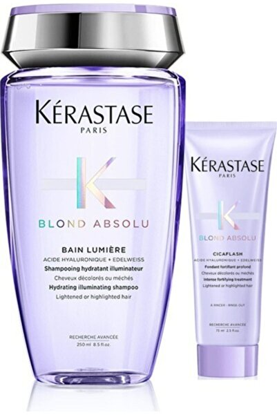 Kerastase Blond Absolu Bain Lumiere Şampuan 250 ml + Bakım Sütü - Blond Absol...