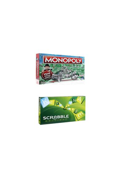 Hasbro Gaming Monopoly Ve Scrabble Türkçe 2'si Bir Arada