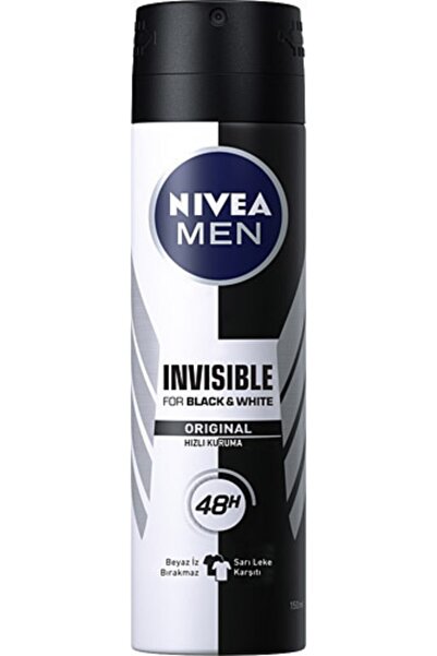 NIVEA Men Invisible Black & White Original 150 Ml
