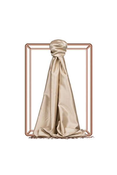 ipekevi Çift Taraflı İpek Şal - Osmanlı Beji