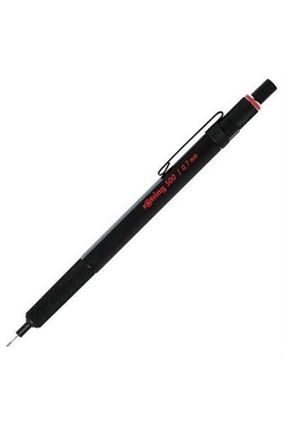 Rotring 500 Metal Versatil 0.7 Mm Black Tip Pen