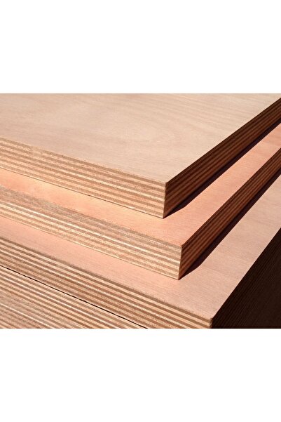 iAhşap (EBAT 100X150 CM-KALINLIK 4 MM-1 ADET) Marin (HUŞ) Kontraplak Plaka Tabaka