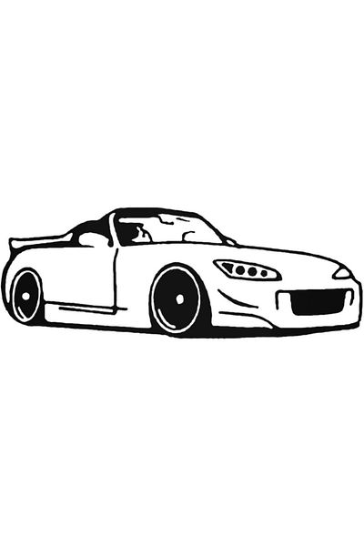 Universal S2000 Αυτοκόλλητο Αυτοκόλλητο Αυτοκόλλητο Τοίχου Αυτοκινήτου 20 cm