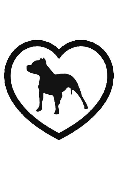Universal Αυτοκόλλητο Pitbull In Heart V3 Αυτοκόλλητο Αυτοκόλλητο Τοίχου Αυτοκόλλητο Αυτοκόλλητο Σπιτιού Διακοσμητικό Αυτοκόλλητο 20cm
