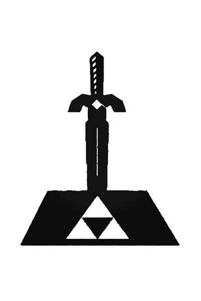 Universal Αυτοκόλλητο Zelda Sword In The Stone Αυτοκόλλητο Αυτοκόλλητο Τοίχου Αυτοκινήτου Αυτοκόλλητο Τοίχου Διακοσμητικό Σπίτι 20cm