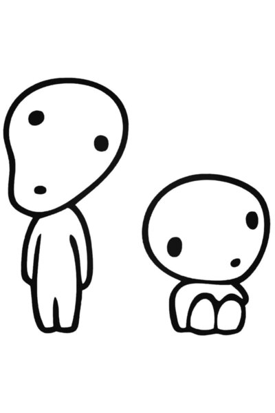 Universal Black Decorative Tree Spirit From Japan Mythology Mononoke Princess...