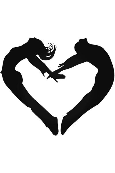 Universal Αυτοκόλλητο Love Heart Romantic Αυτοκόλλητο Αυτοκόλλητο Αυτοκόλλητο Τοίχου Αυτοκινήτου 20cm