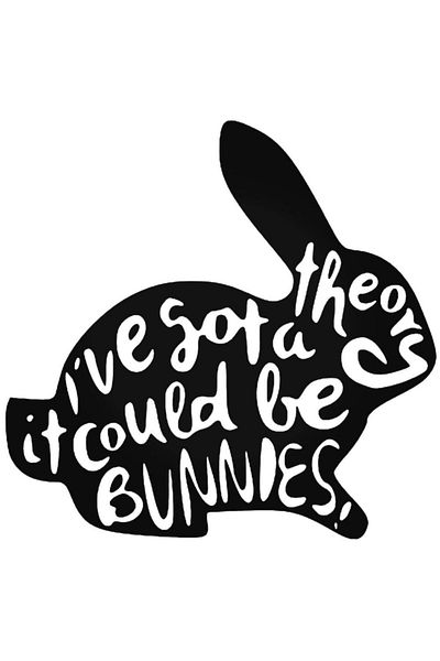 Universal Buffy The Vampire Slayer Bunnies Buffy Buffy Sticker Car Auto Rigging Wall Sticker Home Decal 20cm