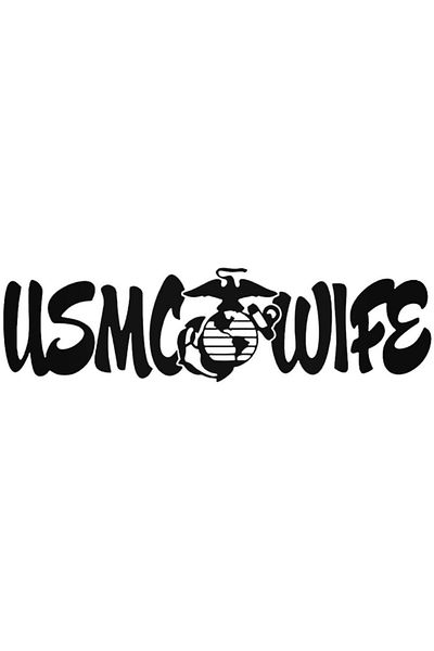 Universal Usmc Wife 74 Αυτοκόλλητο Αυτοκόλλητο Αυτοκόλλητο Τοίχου Αυτοκινήτου 20cm