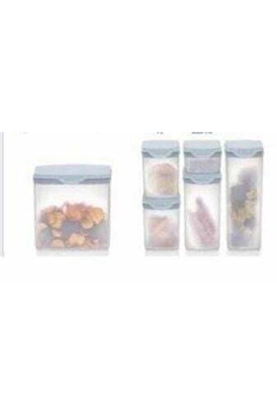 Tupperware Oval Dizayn 3.4 Litre Mavi Kapak- Bakliyatlık