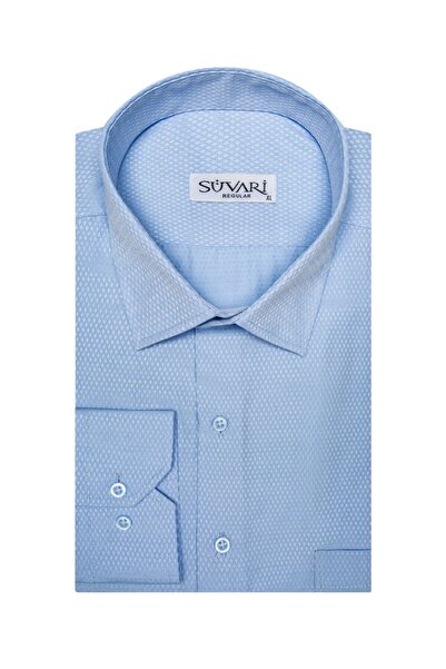 SÜVARİ Armür Desenli Erkek Gömlek