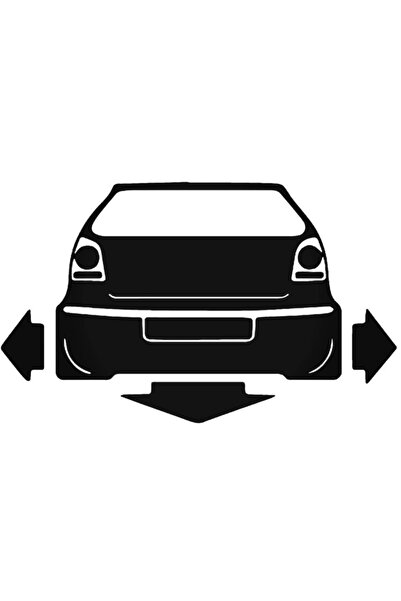 Genel Markalar Volkswagen Down And Out Polo Sticker Araba Oto Arma Duvar Stic...