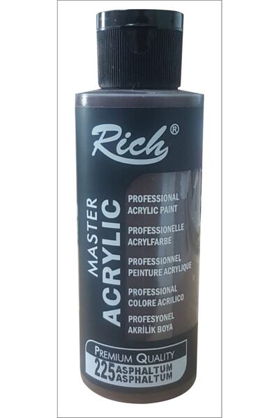Rich Asphalthum Master Akrilik Boya 120 cc