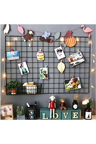 Peruma Home Suolo Design Fotoğraf Askısı Tel Pano Fotoğraflık 70x50 cm