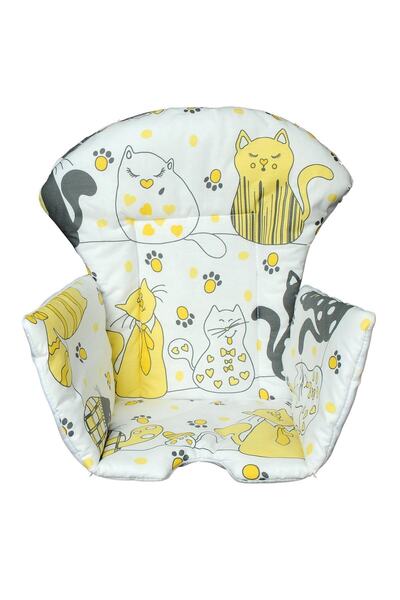 Kids Comfort Uykucu Kedi Mama Sandalyesi Minderi