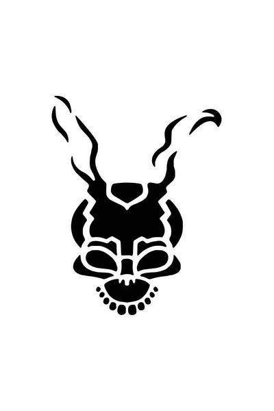 Universal Αυτοκόλλητο Donnie Darko 20 cm - Αυτοκόλλητο αυτοκινήτου, αυτοκινήτου, στολισμού και τοίχου