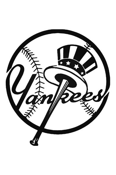 Universal Yankees Logo 02 25 Αυτοκόλλητο Αυτοκόλλητο Αυτοκόλλητο Τοίχου Αυτοκινήτου 20cm
