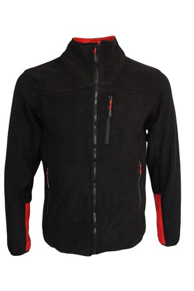 Uniprom Polar Double Layer Thick Fabric 5 Pockets Black Red Men's