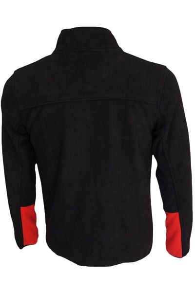 Uniprom Polar Double Layer Thick Fabric 5 Pockets Black Red Men's
