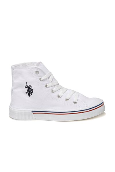 U.S. Polo Assn. Women's White Penelope High 1fx Shoes