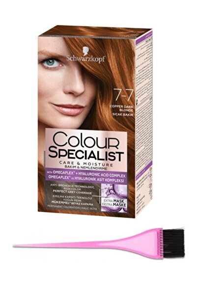 Schwarzkopf Color Specialist 7-7+boya Fırçası
