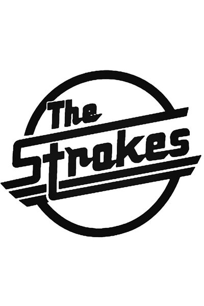 Universal Rock Band The Strokes Sticker Car Auto Rigging Wall Sticker 20 cm