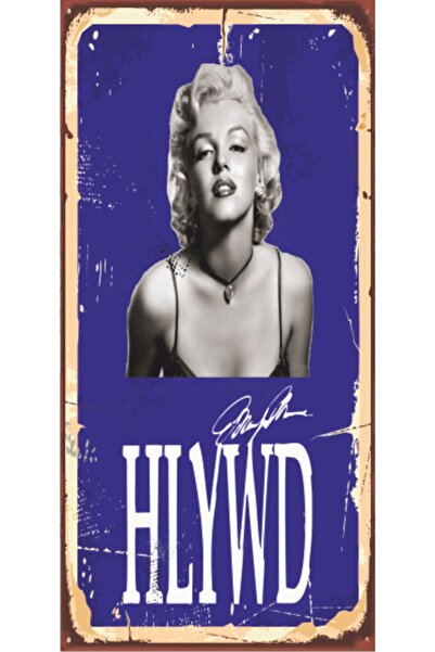 Hayat Poster Myron Monroe Mini Retro Ξύλινη Αφίσα - 10 cm x 20 cm
