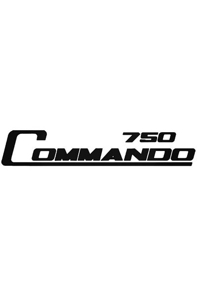 Universal Norton 750 Commando Αυτοκόλλητο Αυτοκόλλητο Αυτοκόλλητο Τοίχου Αυτοκινήτου 20cm