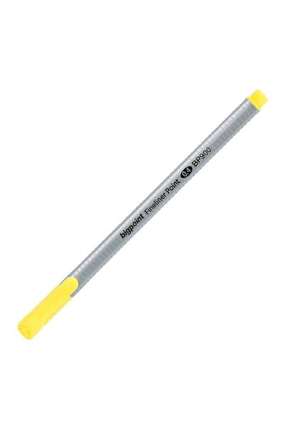 Bigpoint Fineliner Yellow Box of 10