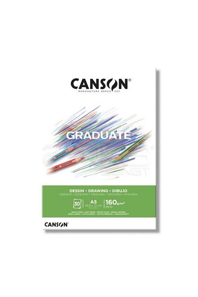 Canson 160 gr.A5 30 Page Graduate Drawing Sketch Drawing Notebook