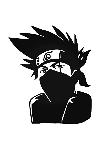 Genel Markalar Naruto Kakashi Sticker Araba Oto Arma Duvar Çıkartma 20 Cm