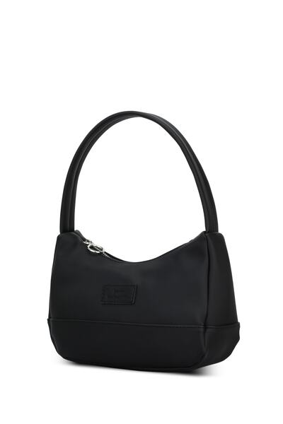 Housebags Women's Black Baguette Bag 197
