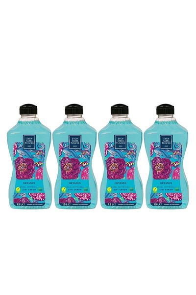 Eyüp Sabri Tuncer Ocean Breeze 1.5 Lt Liquid Soap - 4 Pieces