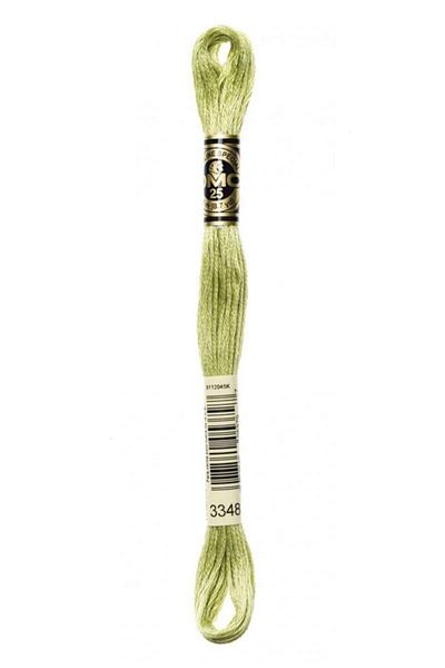 Dmc Muline Hand Embroidery Threads - 8 M - Color No 3348