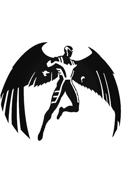 Universal Αυτοκόλλητο X-men Archangel Αυτοκόλλητο Αυτοκόλλητο Αυτοκόλλητο Τοίχου Αυτοκινήτου 20 εκ