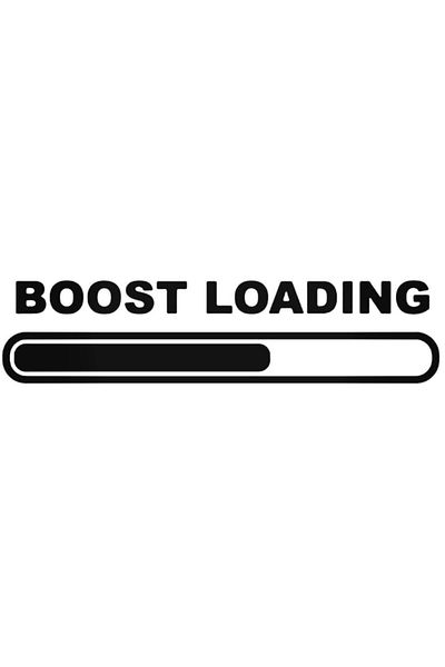 Universal Αυτοκόλλητο Jdm Boost Loading Αυτοκόλλητο Αυτοκόλλητο Τοίχου Αυτοκινήτου 20 εκ
