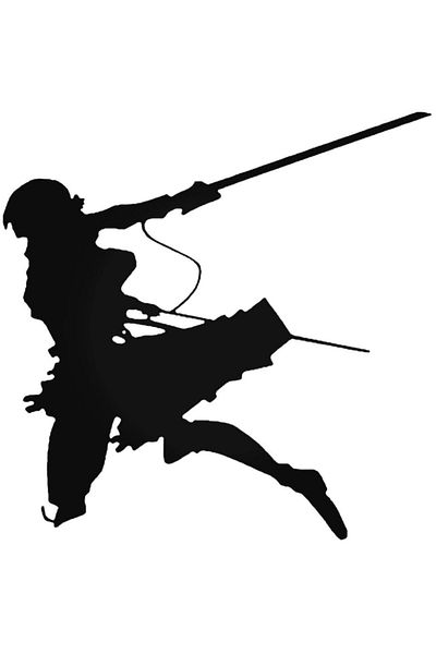 Universal Αυτοκόλλητο Attack On Titan Annie Leonhart Αυτοκόλλητο Αυτοκόλλητο Αυτοκόλλητο Τοίχου 20 εκ.