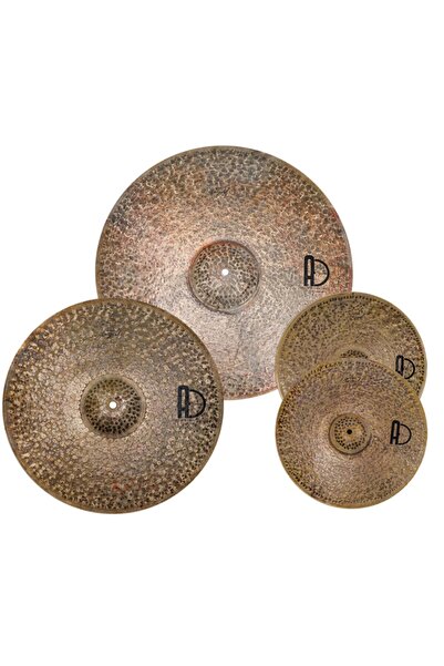 Agean Cymbals Natural Bateri Zil Seti(20"ride, 16"crash, 14"hi-hat)