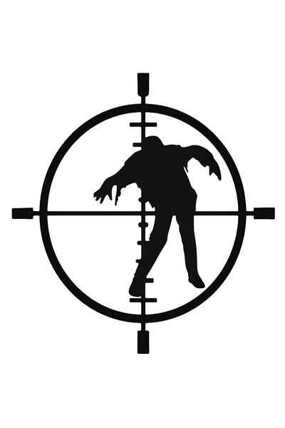 Universal Αυτοκόλλητο Jdm Zombie On Target Αυτοκόλλητο Αυτοκόλλητο Τοίχου Αυτοκινήτου 20 εκ