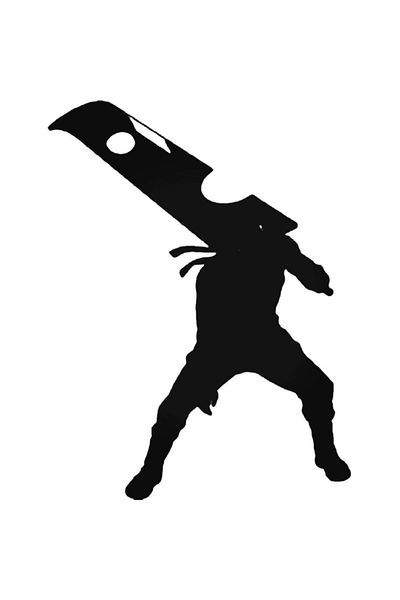 Universal Αυτοκόλλητο Naruto Zabuza Momochi Silhouette Αυτοκόλλητο Αυτοκόλλητο Αυτοκόλλητο Τοίχου Αυτοκινήτου 20cm