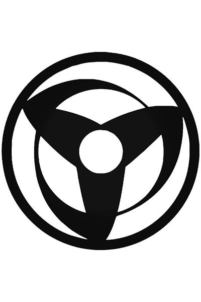 Universal Naruto Mangekyou Sharingan Sticker Car Auto Rigging Wall Sticker