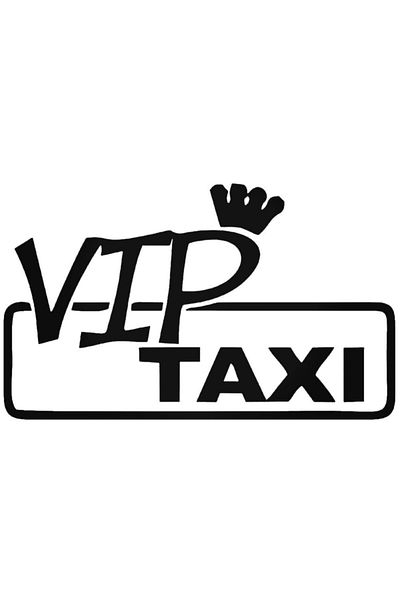 Universal Αυτοκόλλητο Vip Taxi Car Auto Arma Αυτοκόλλητο τοίχου 20 cm
