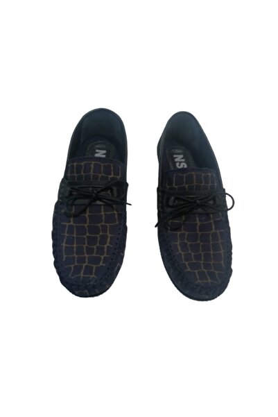 N S R Nsr N015-10 Чоловічі темно-сині мокасини