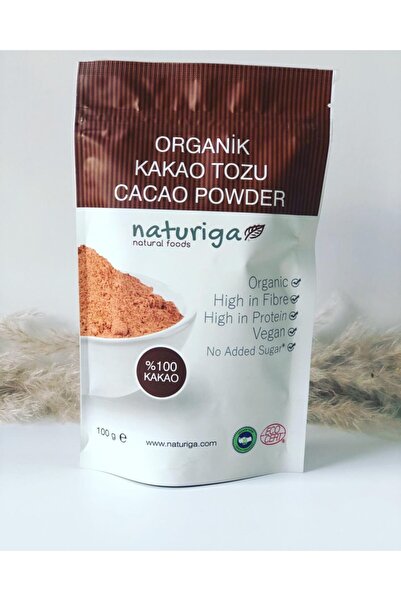 Naturiga Naturiga Organik Kakao Tozu 100 G