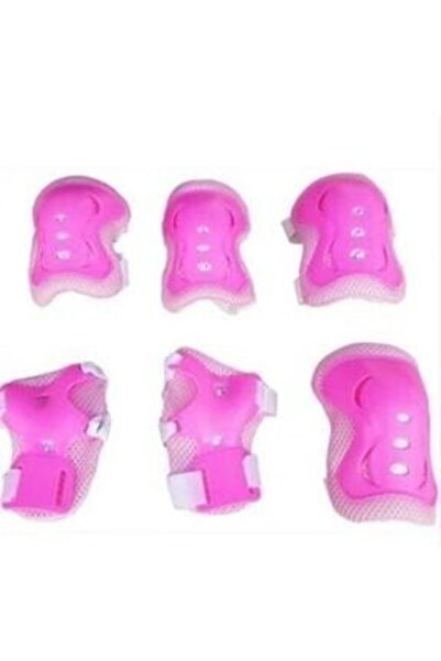 Furkan Çocuk Koruyucu Set Dizlik Dirseklik Bileklik 6 Parça Paten Scooter Bis...